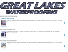 Tablet Screenshot of blog.tcwaterproof.com